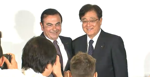 Nissan Mitsubishi press conference